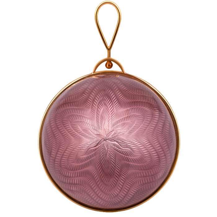 6pcs Jewelry Christmas Balls Set, Purple and White